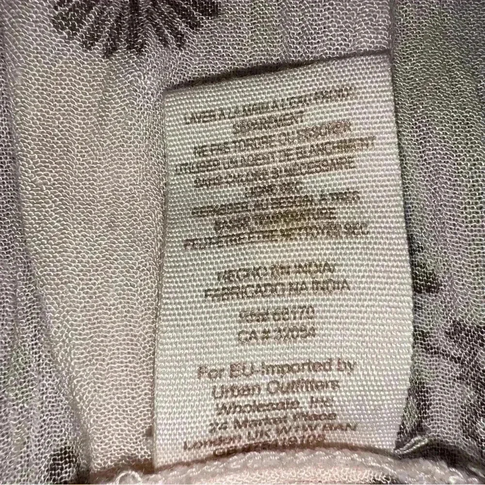 Free People From Your Heart mini long sleeve rayon dress size small - Picture 5 of 8